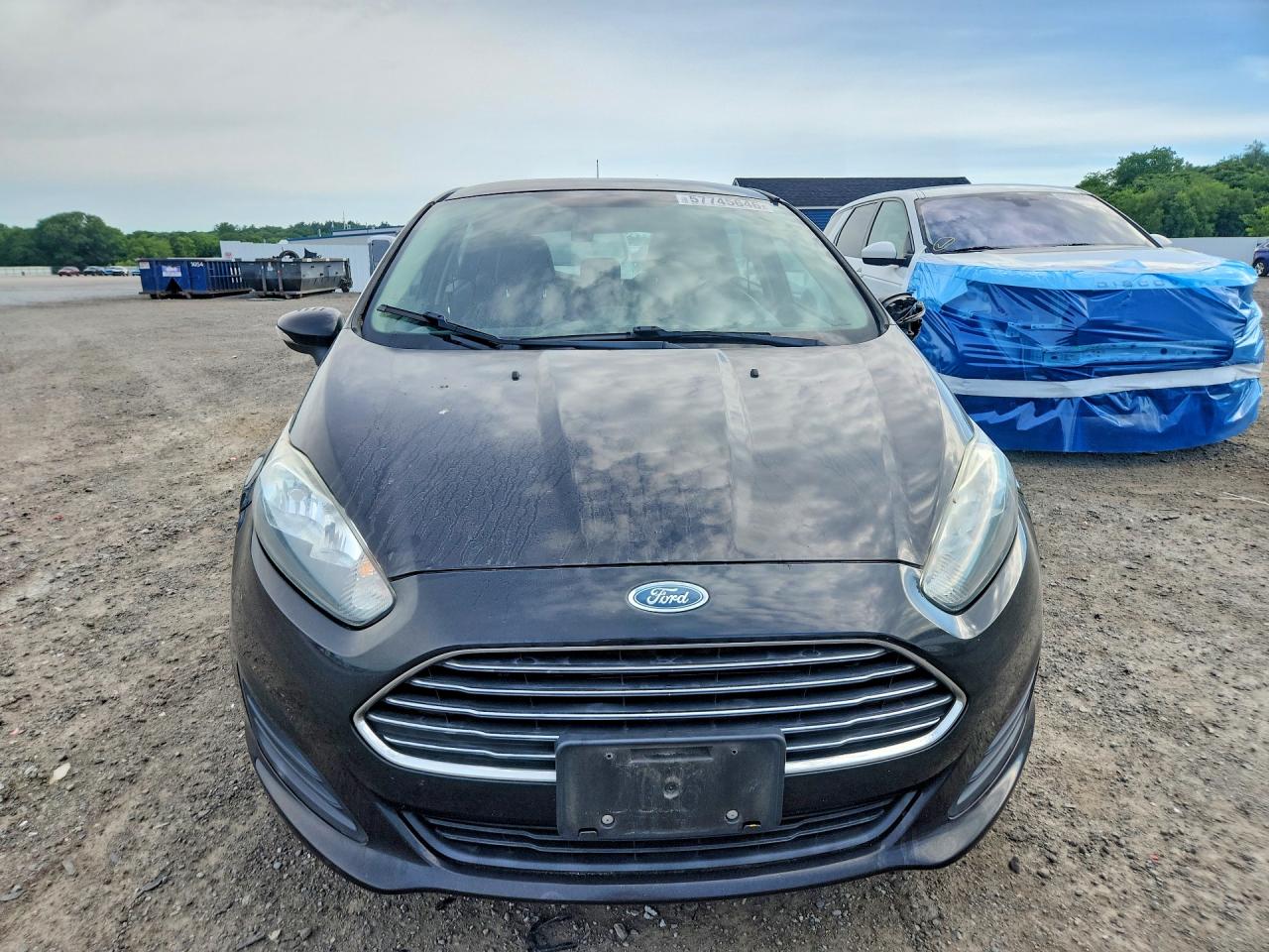 2014 Ford Fiesta Se Black vin: 3FADP4EJ3EM165220