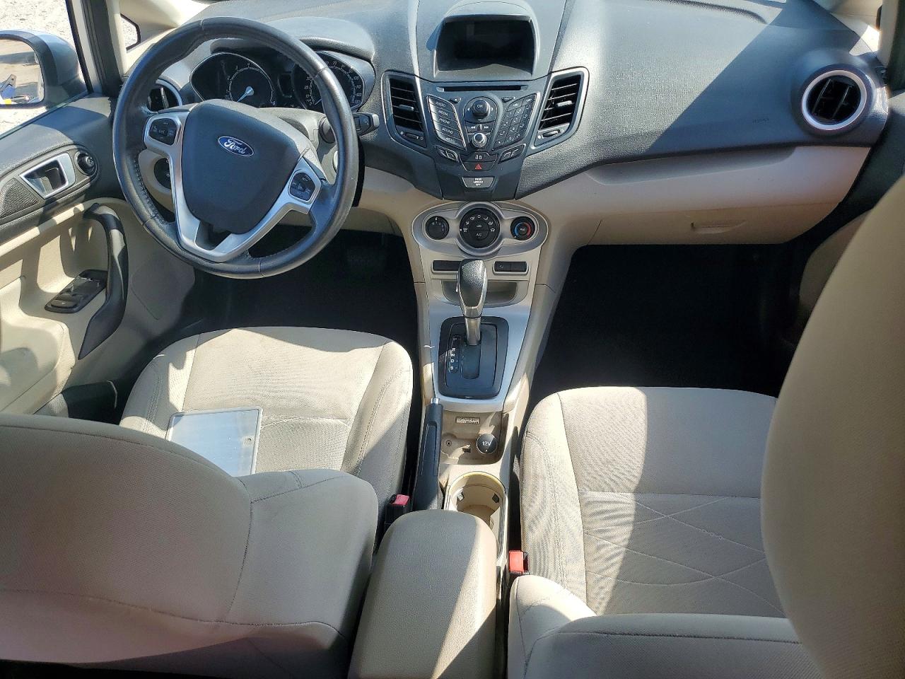 2014 Ford Fiesta Se Silver vin: 3FADP4EJ3EM165265