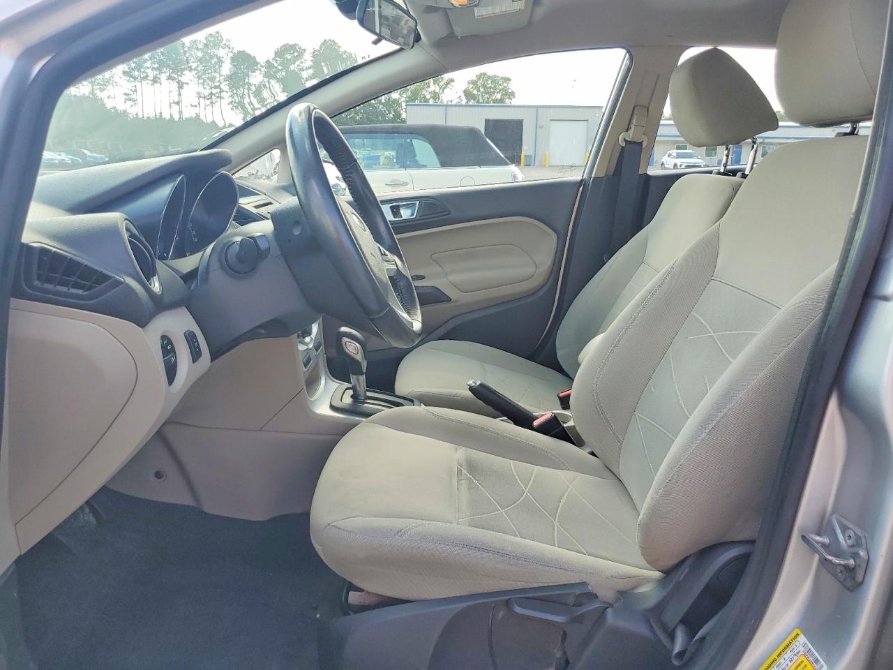 2014 Ford Fiesta Se Silver vin: 3FADP4EJ3EM165265