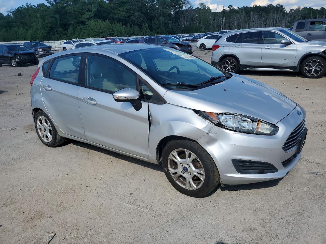 2014 Ford Fiesta Se Silver vin: 3FADP4EJ3EM165265