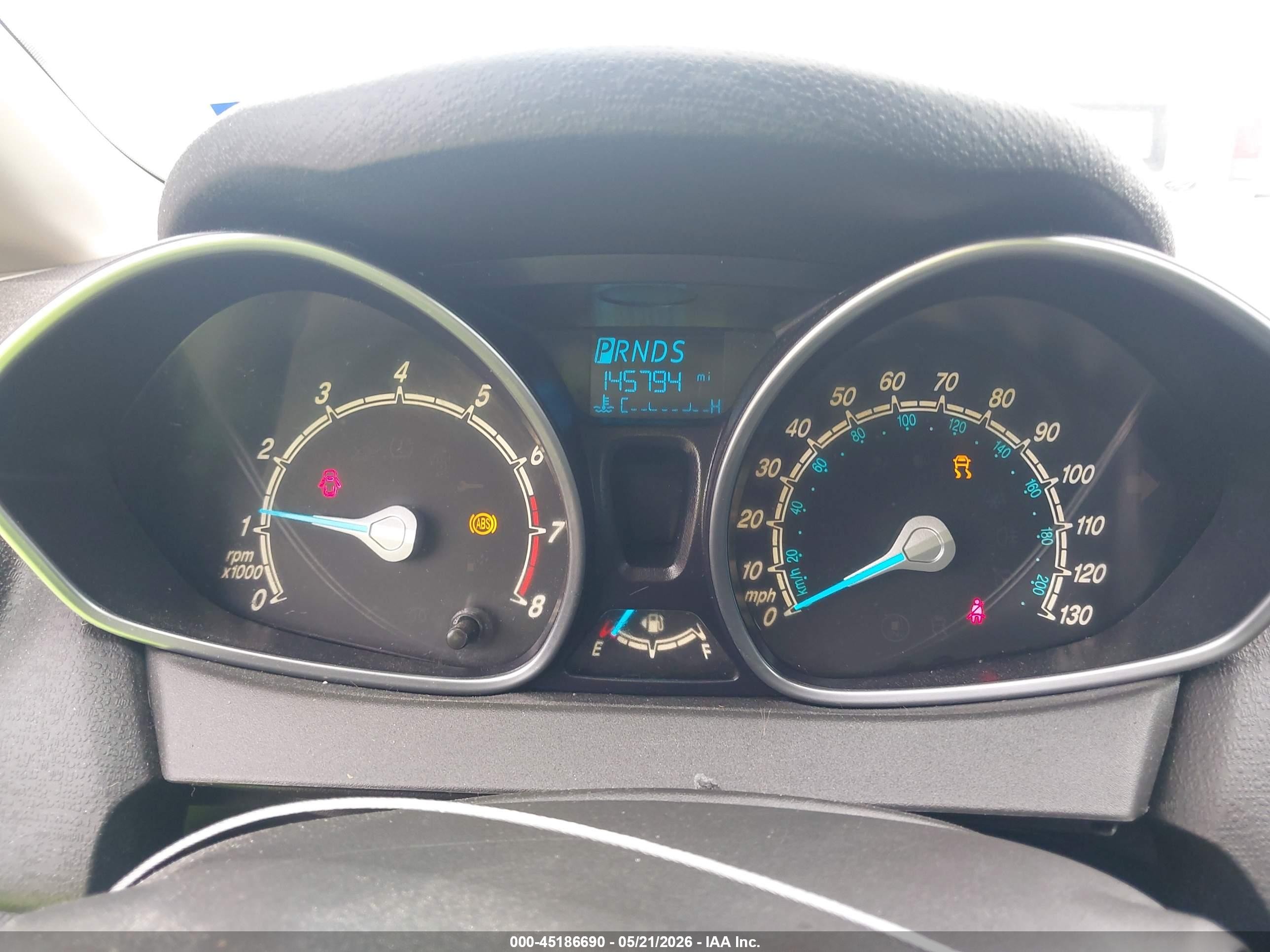2014 Ford Fiesta Se Серый vin: 3FADP4EJ3EM174340