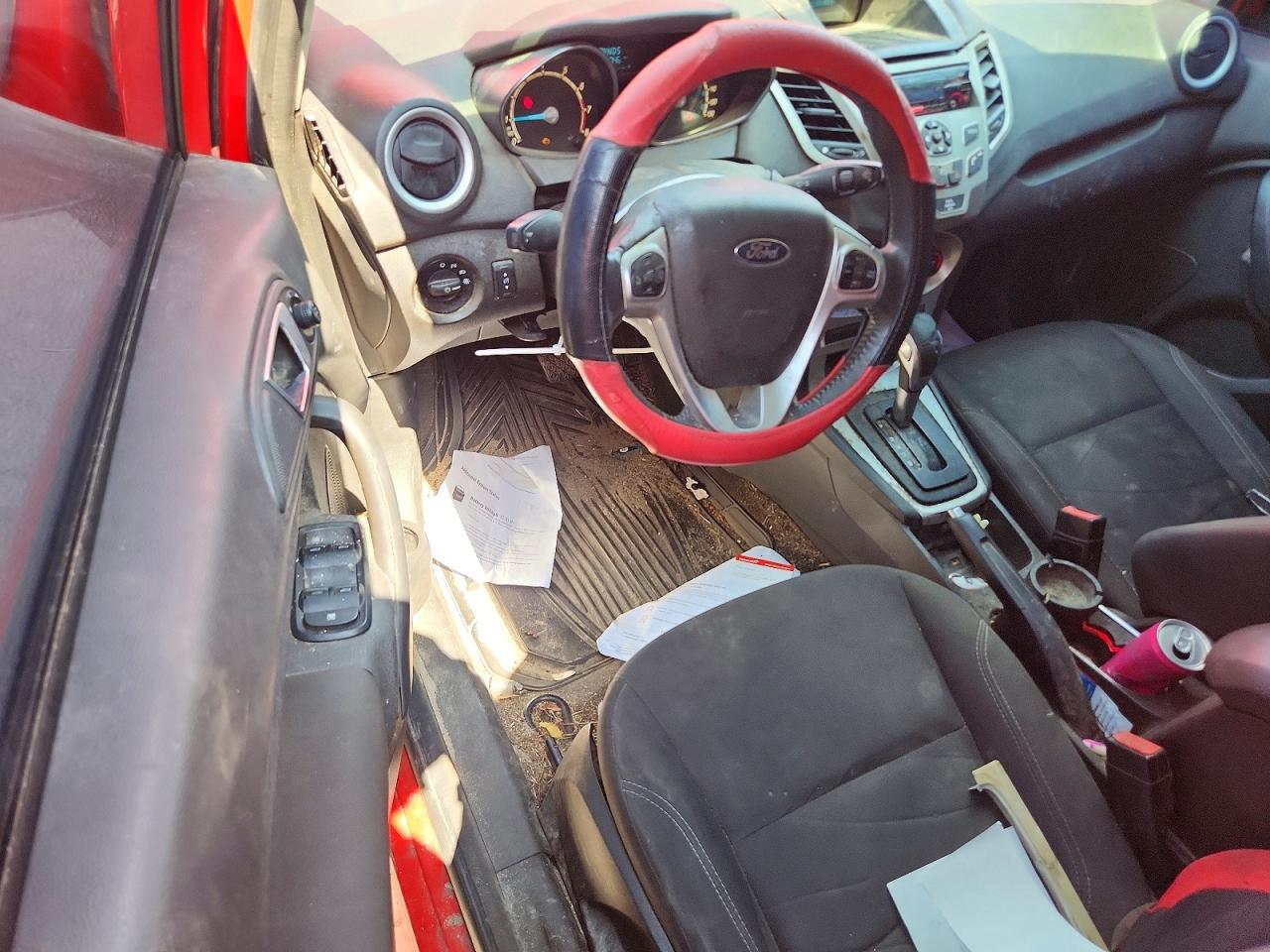 2014 Ford Fiesta Se Red vin: 3FADP4EJ3EM189467