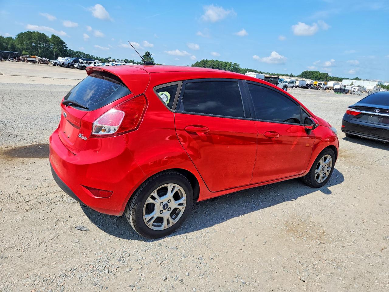 2014 Ford Fiesta Se Red vin: 3FADP4EJ3EM189467
