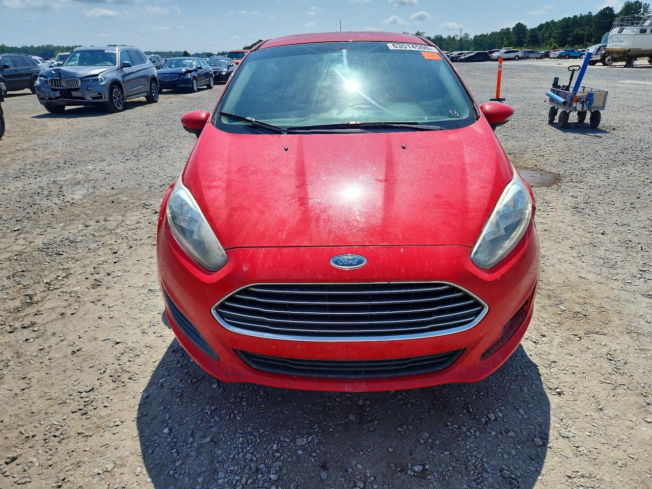 2014 Ford Fiesta Se Red vin: 3FADP4EJ3EM189467