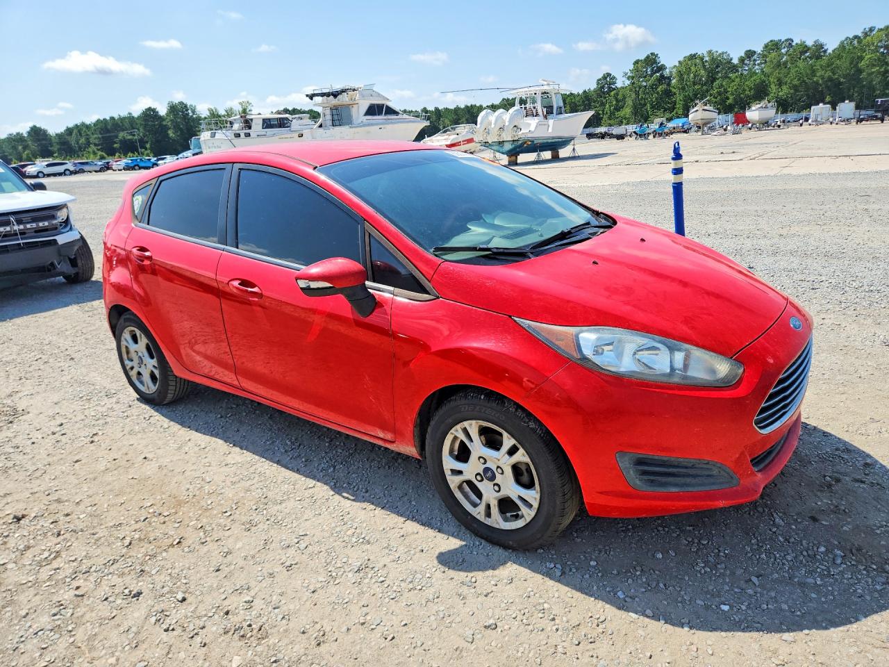 2014 Ford Fiesta Se Red vin: 3FADP4EJ3EM189467