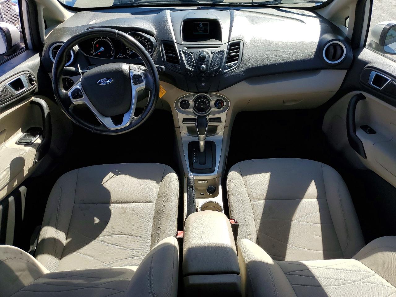 2014 Ford Fiesta Se Silver vin: 3FADP4EJ3EM203769