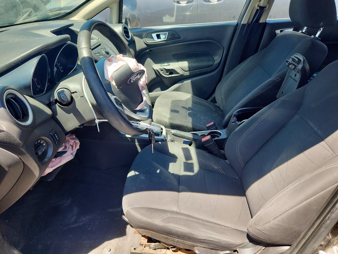 2015 Ford Fiesta Se Black vin: 3FADP4EJ3FM101499