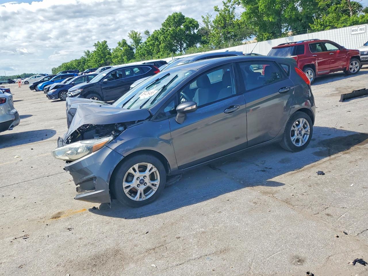 2015 Ford Fiesta Se Gray vin: 3FADP4EJ3FM118514