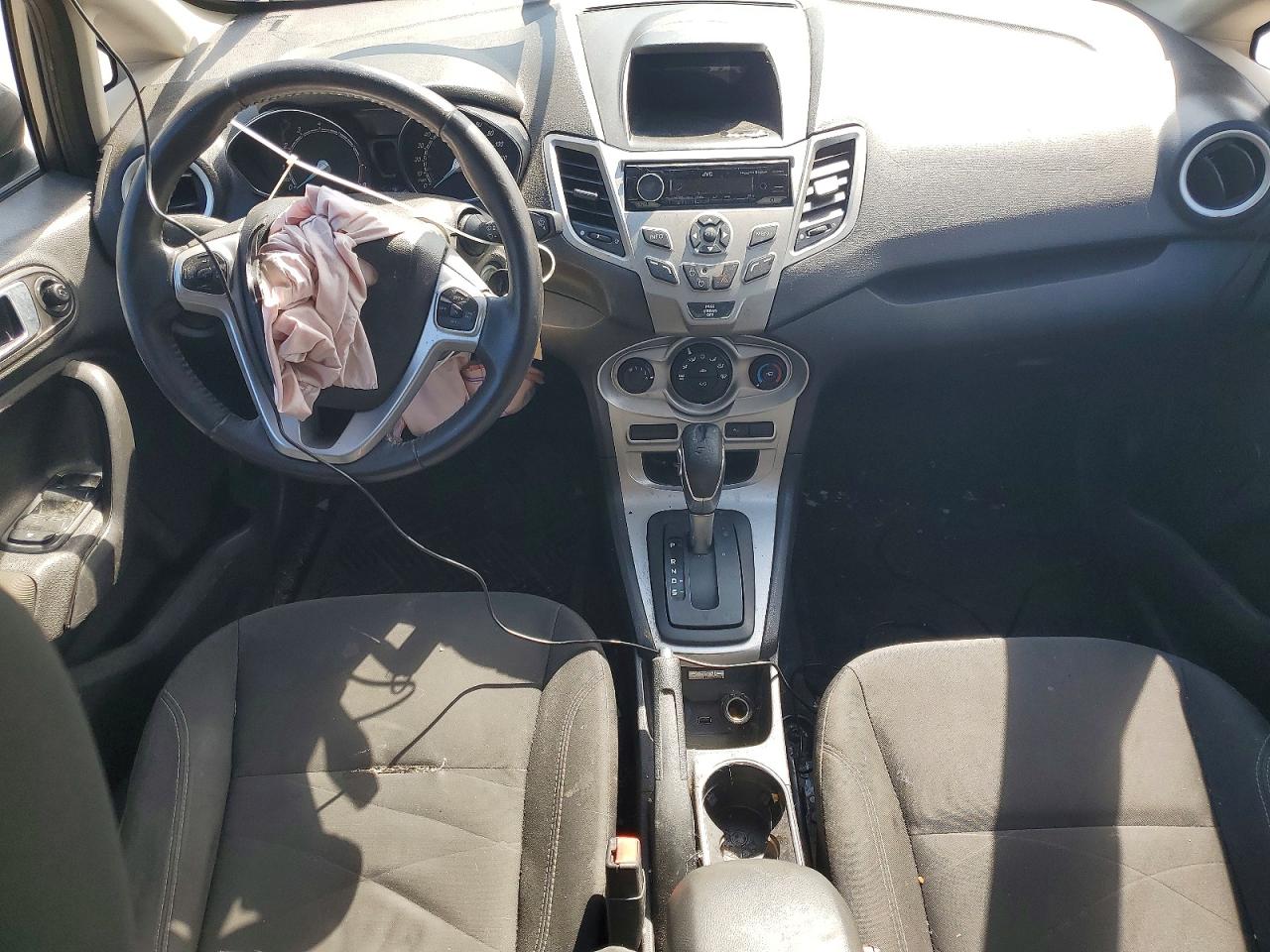 2015 Ford Fiesta Se Gray vin: 3FADP4EJ3FM118514