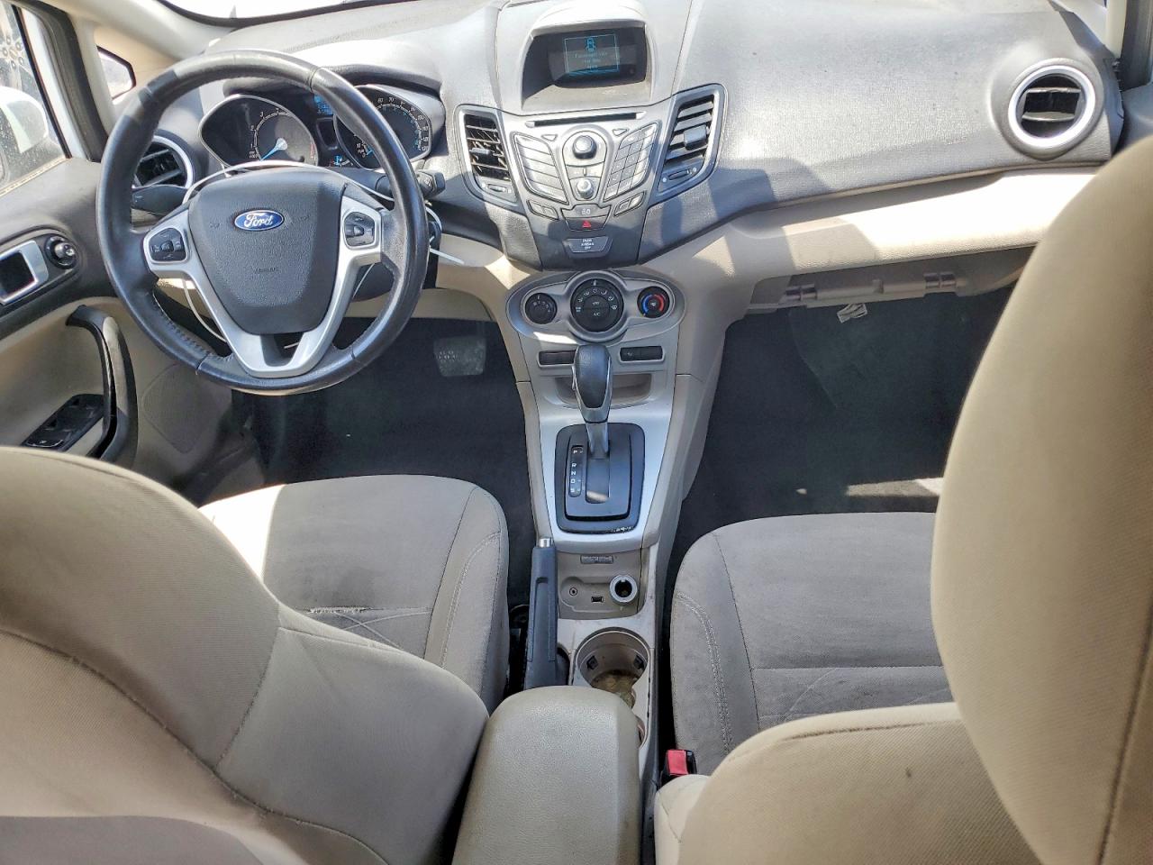 2015 Ford Fiesta Se White vin: 3FADP4EJ3FM146068