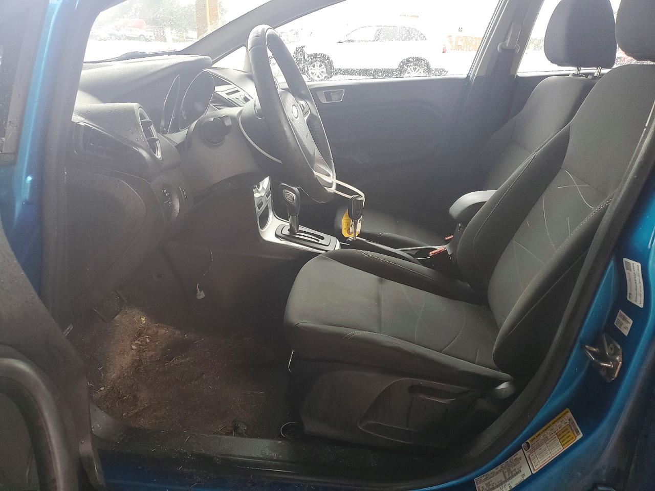 2015 Ford Fiesta Se Blue vin: 3FADP4EJ3FM157748