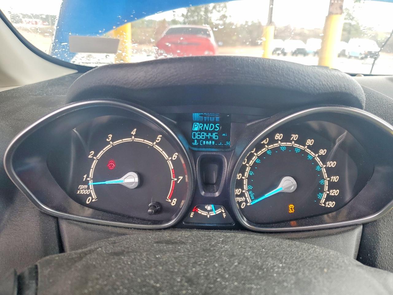 2015 Ford Fiesta Se Blue vin: 3FADP4EJ3FM157748