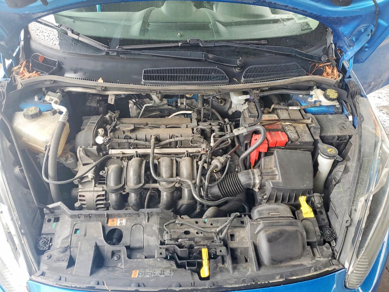 2015 Ford Fiesta Se Blue vin: 3FADP4EJ3FM157748