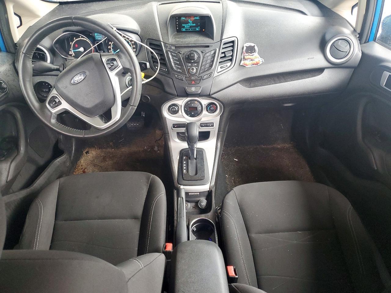 2015 Ford Fiesta Se Blue vin: 3FADP4EJ3FM157748