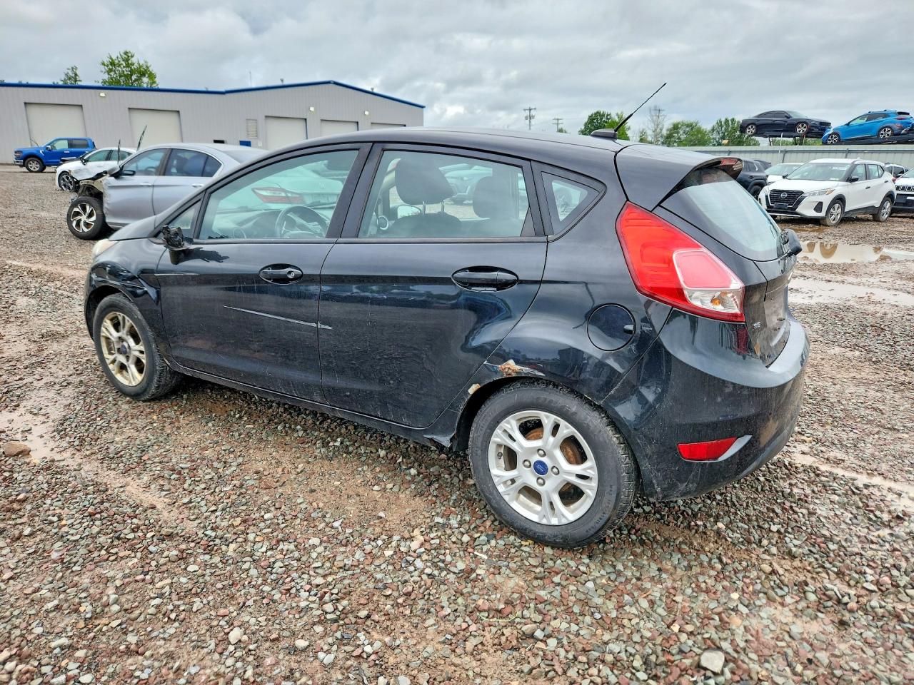 2015 Ford Fiesta Se Black vin: 3FADP4EJ3FM166854
