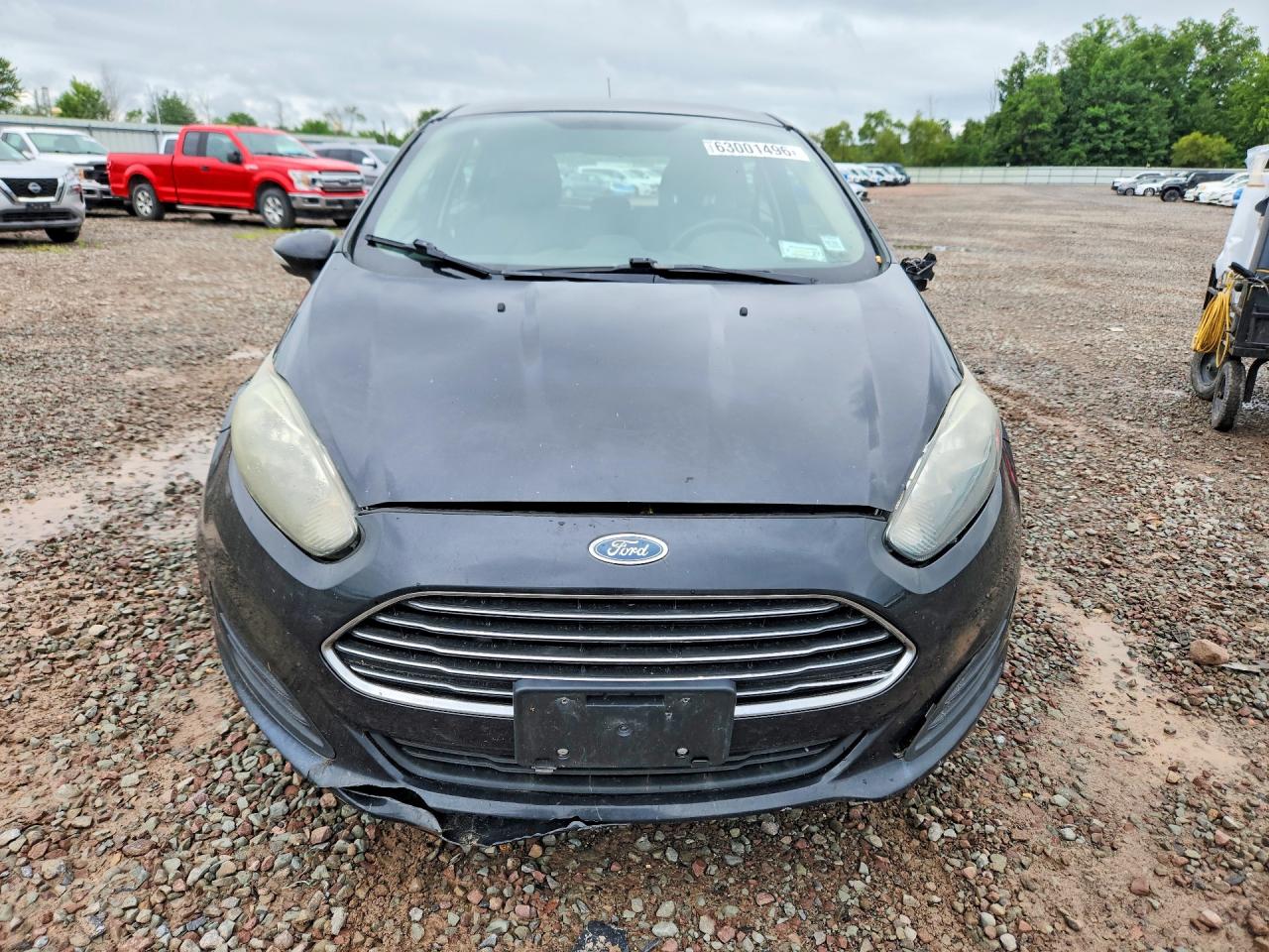 2015 Ford Fiesta Se Black vin: 3FADP4EJ3FM166854