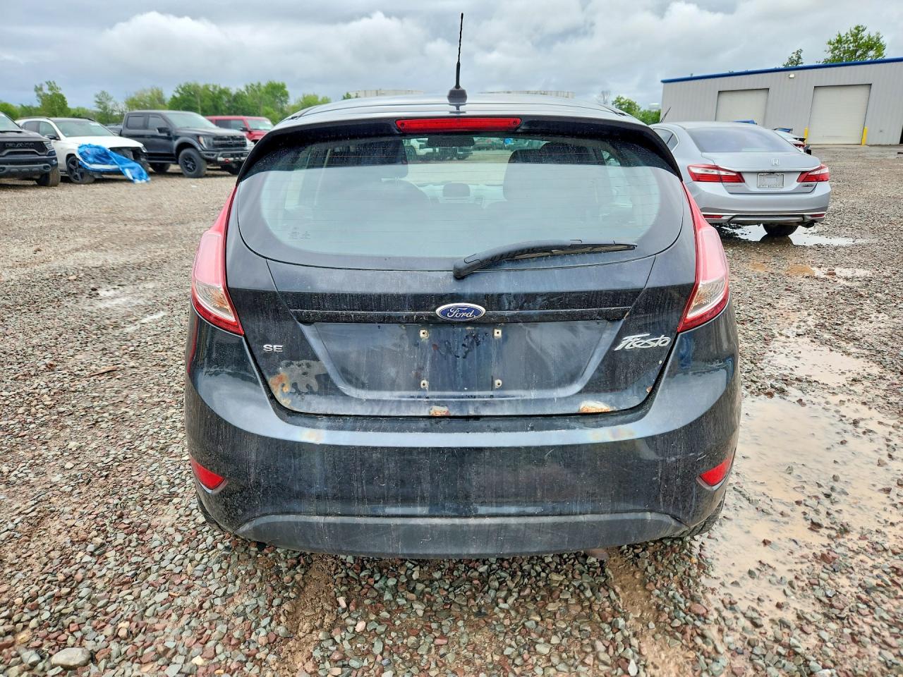 2015 Ford Fiesta Se Black vin: 3FADP4EJ3FM166854