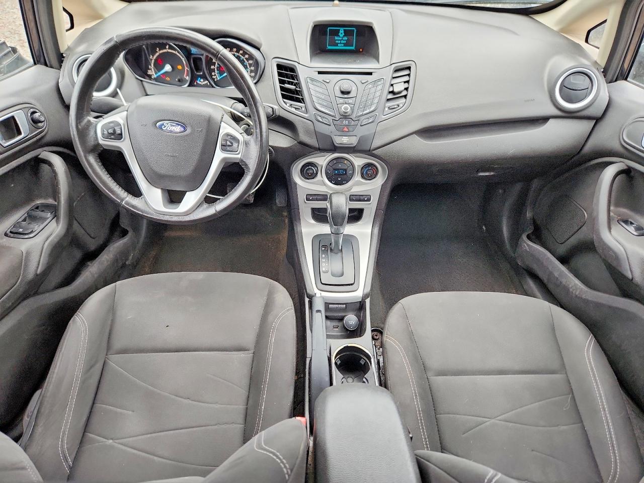 2015 Ford Fiesta Se Black vin: 3FADP4EJ3FM166854