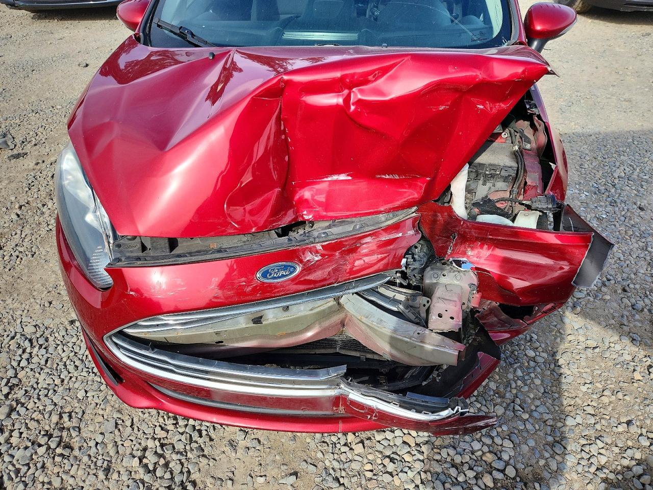 2015 Ford Fiesta Se Red vin: 3FADP4EJ3FM196839