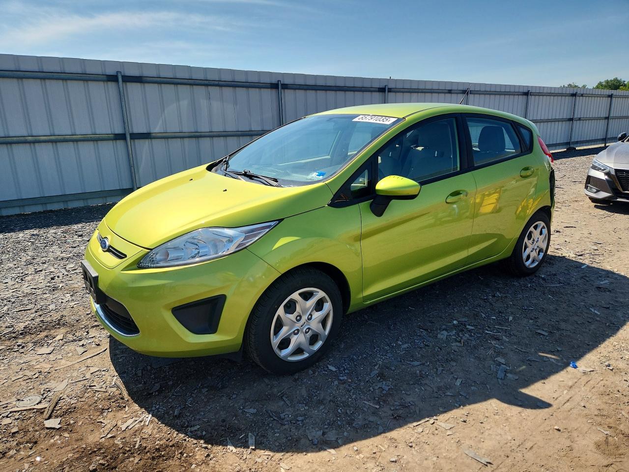 2011 Ford Fiesta Se Green vin: 3FADP4EJ4BM142167