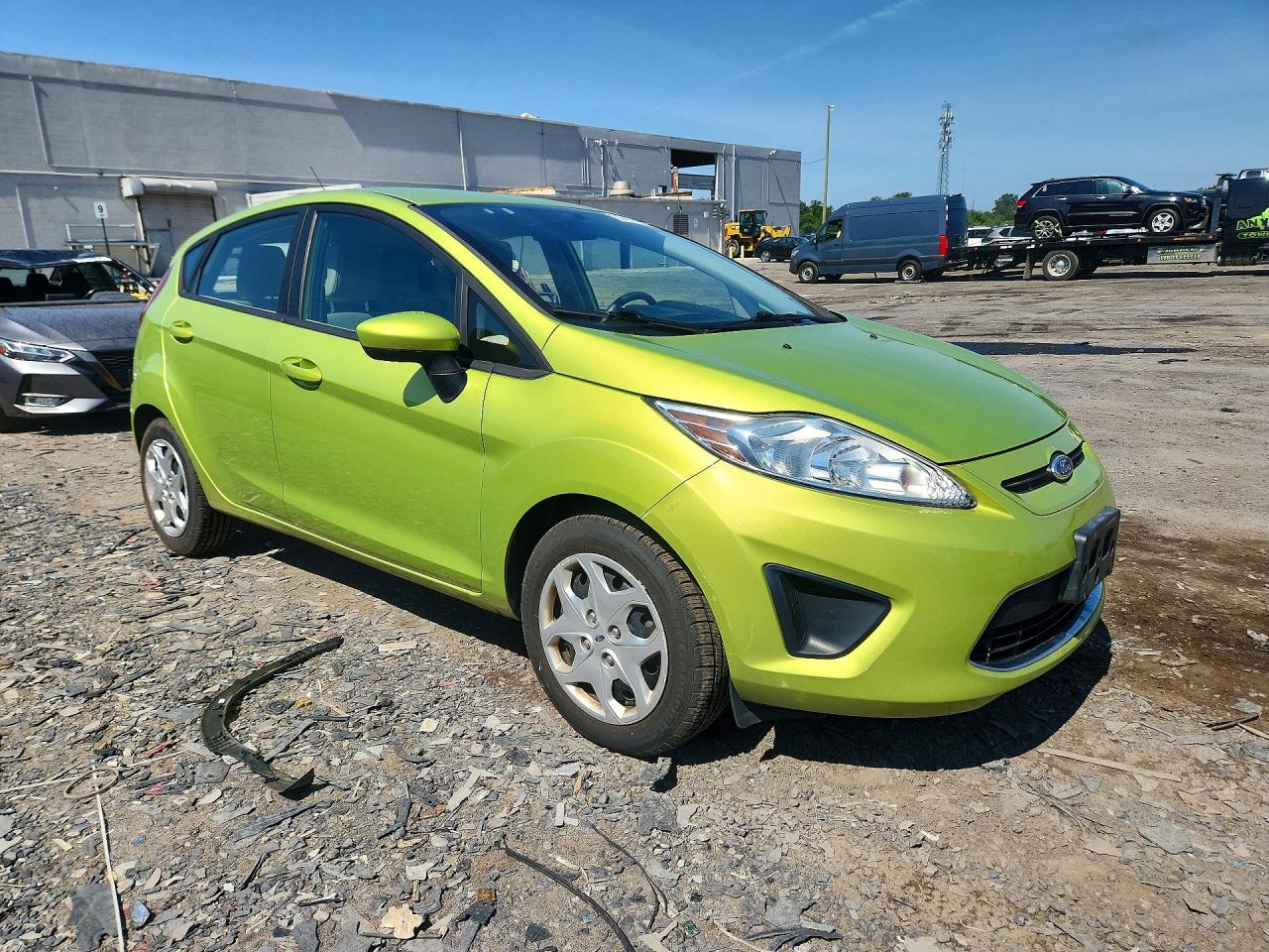 2011 Ford Fiesta Se Зеленый vin: 3FADP4EJ4BM142167