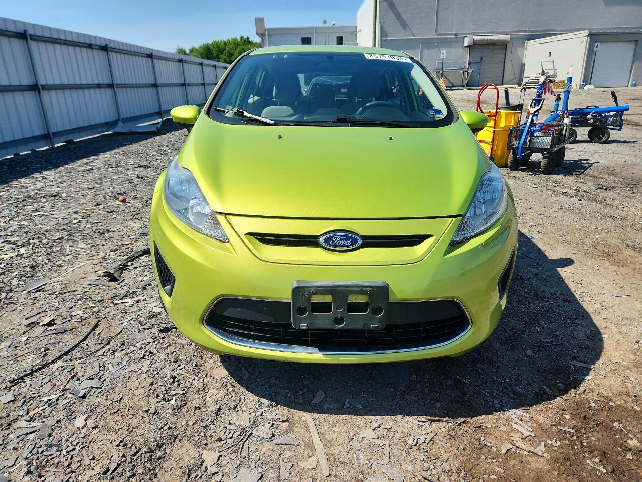 2011 Ford Fiesta Se Зеленый vin: 3FADP4EJ4BM142167