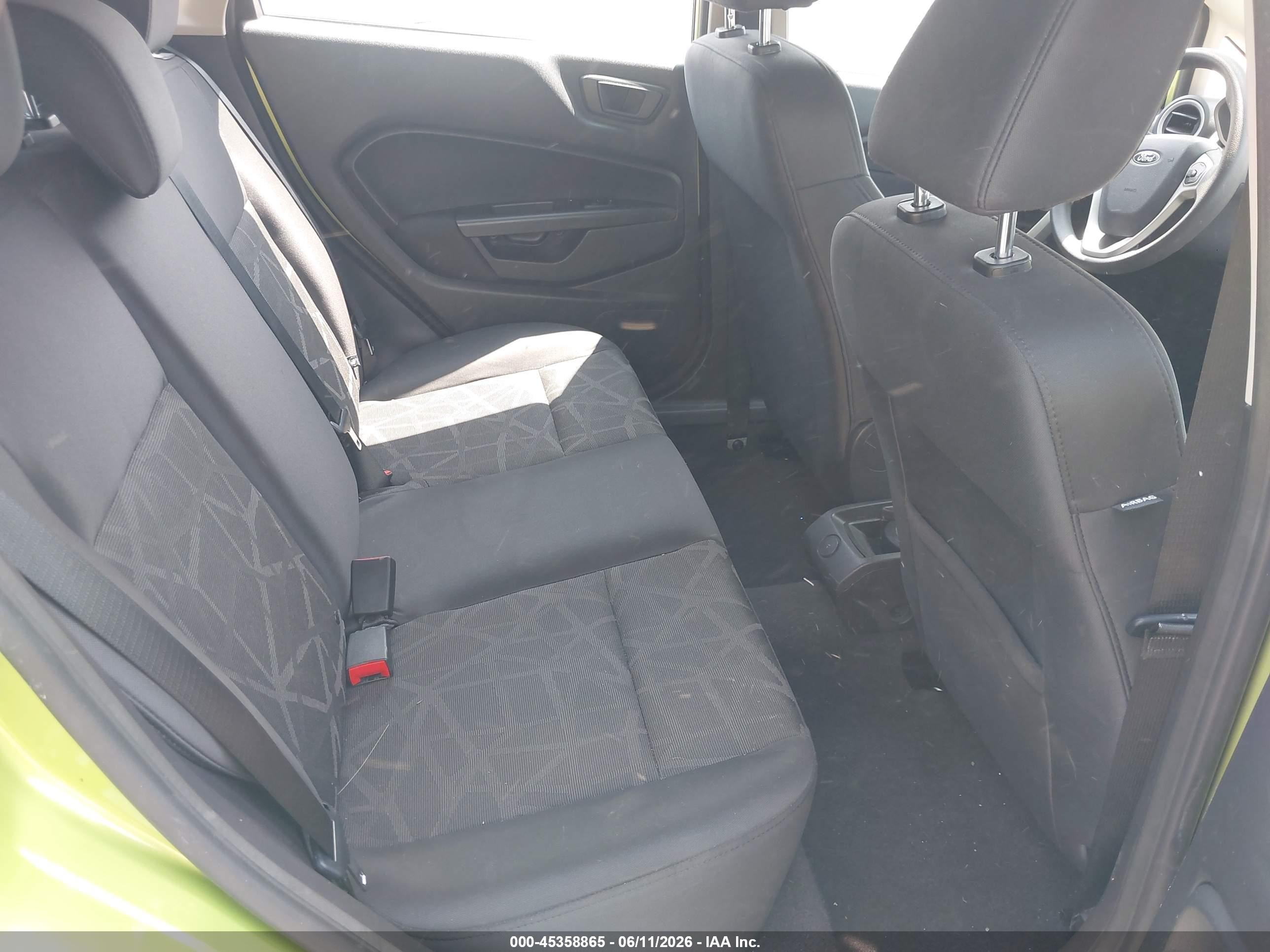 2011 Ford Fiesta Se Green vin: 3FADP4EJ4BM216378