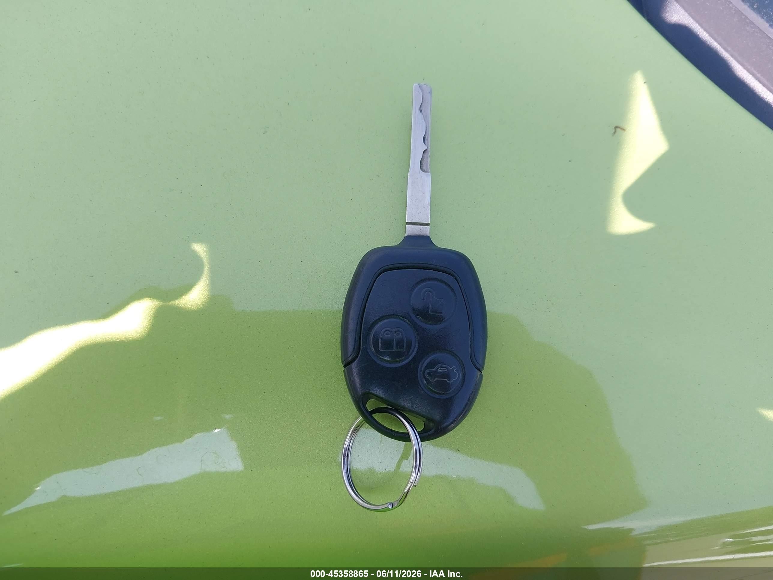 2011 Ford Fiesta Se Green vin: 3FADP4EJ4BM216378