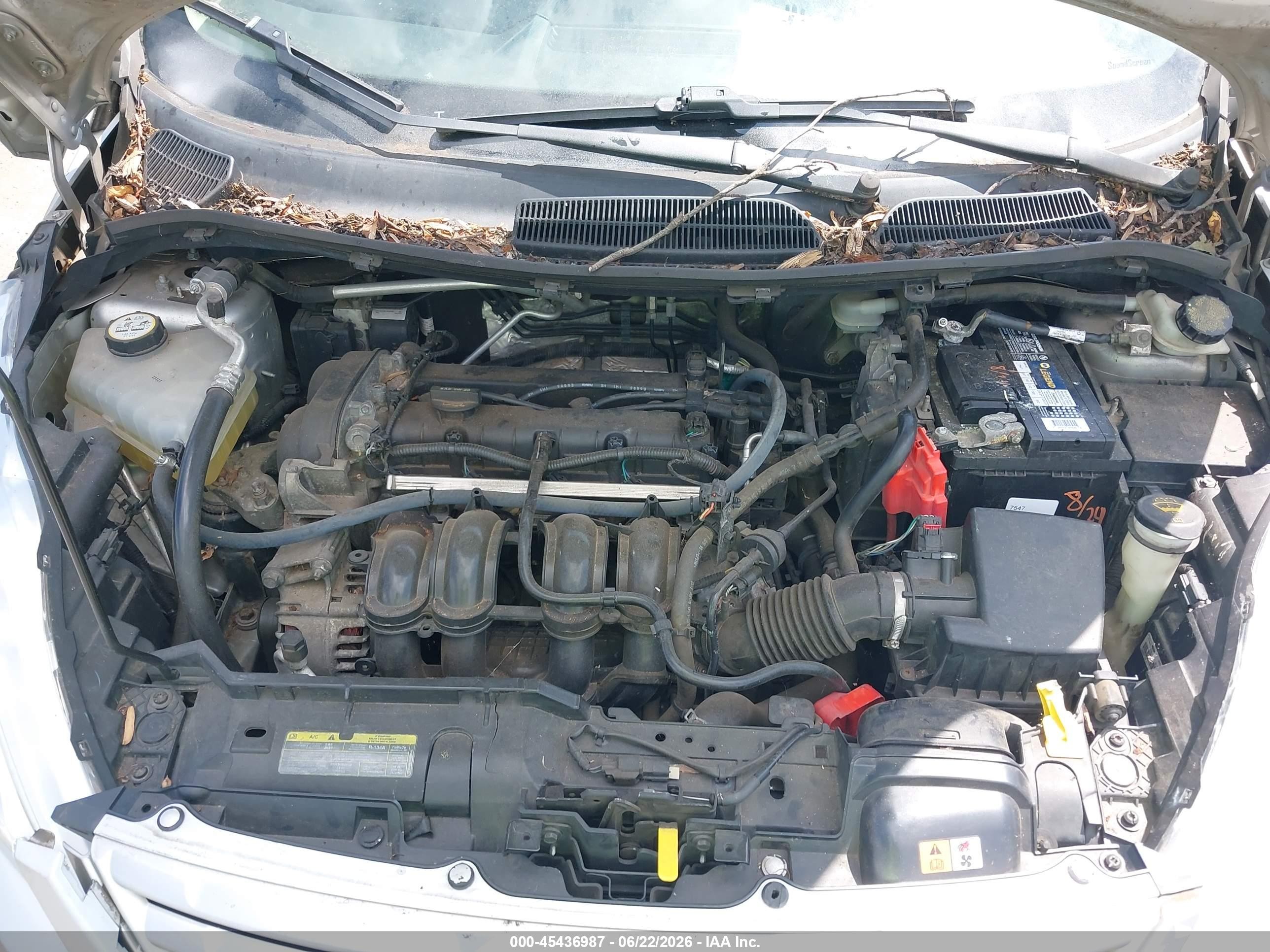 2012 Ford Fiesta Se Silver vin: 3FADP4EJ4CM101944