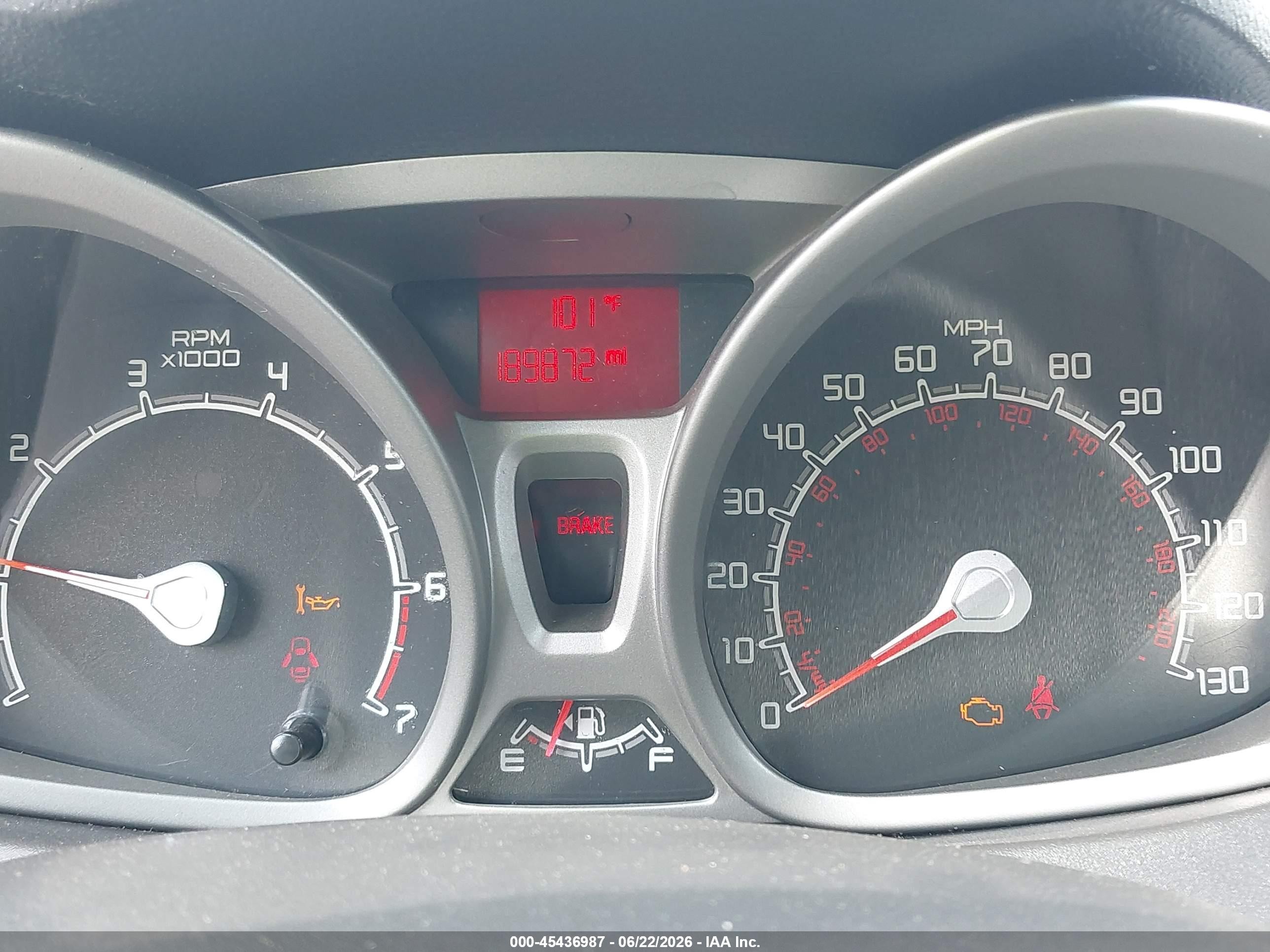 2012 Ford Fiesta Se Silver vin: 3FADP4EJ4CM101944