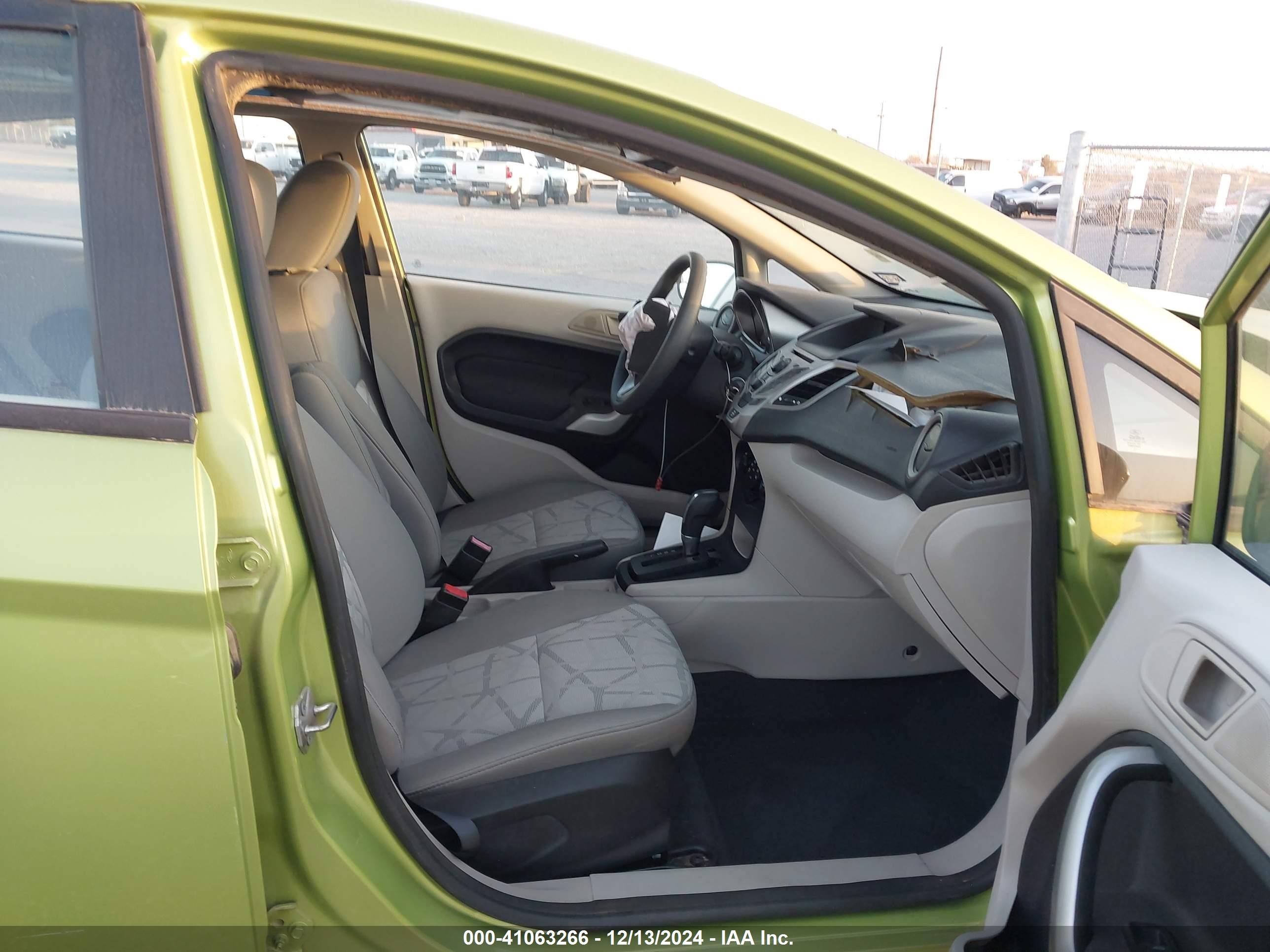 2012 Ford Fiesta Se Green vin: 3FADP4EJ4CM153610