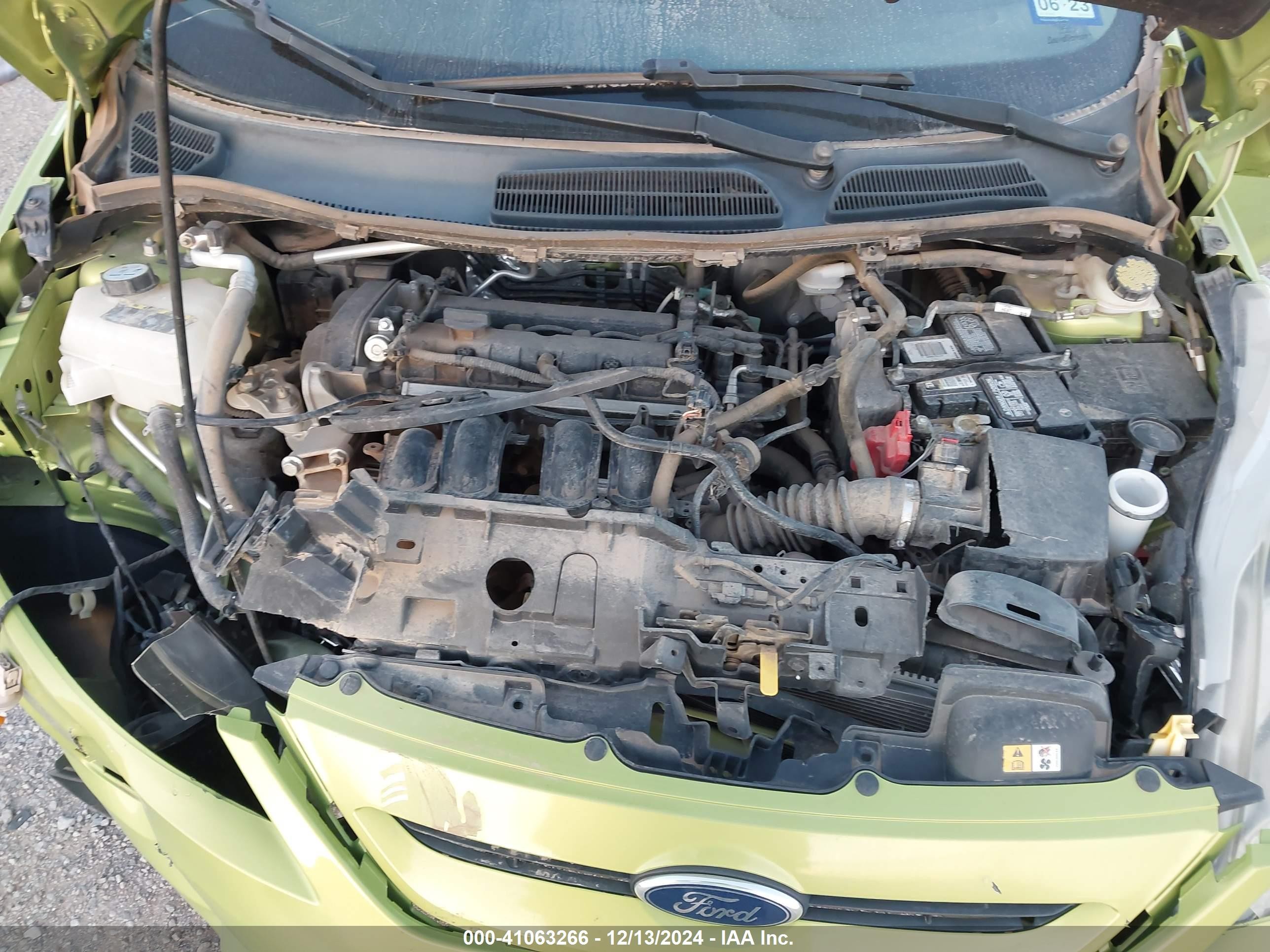 2012 Ford Fiesta Se Green vin: 3FADP4EJ4CM153610
