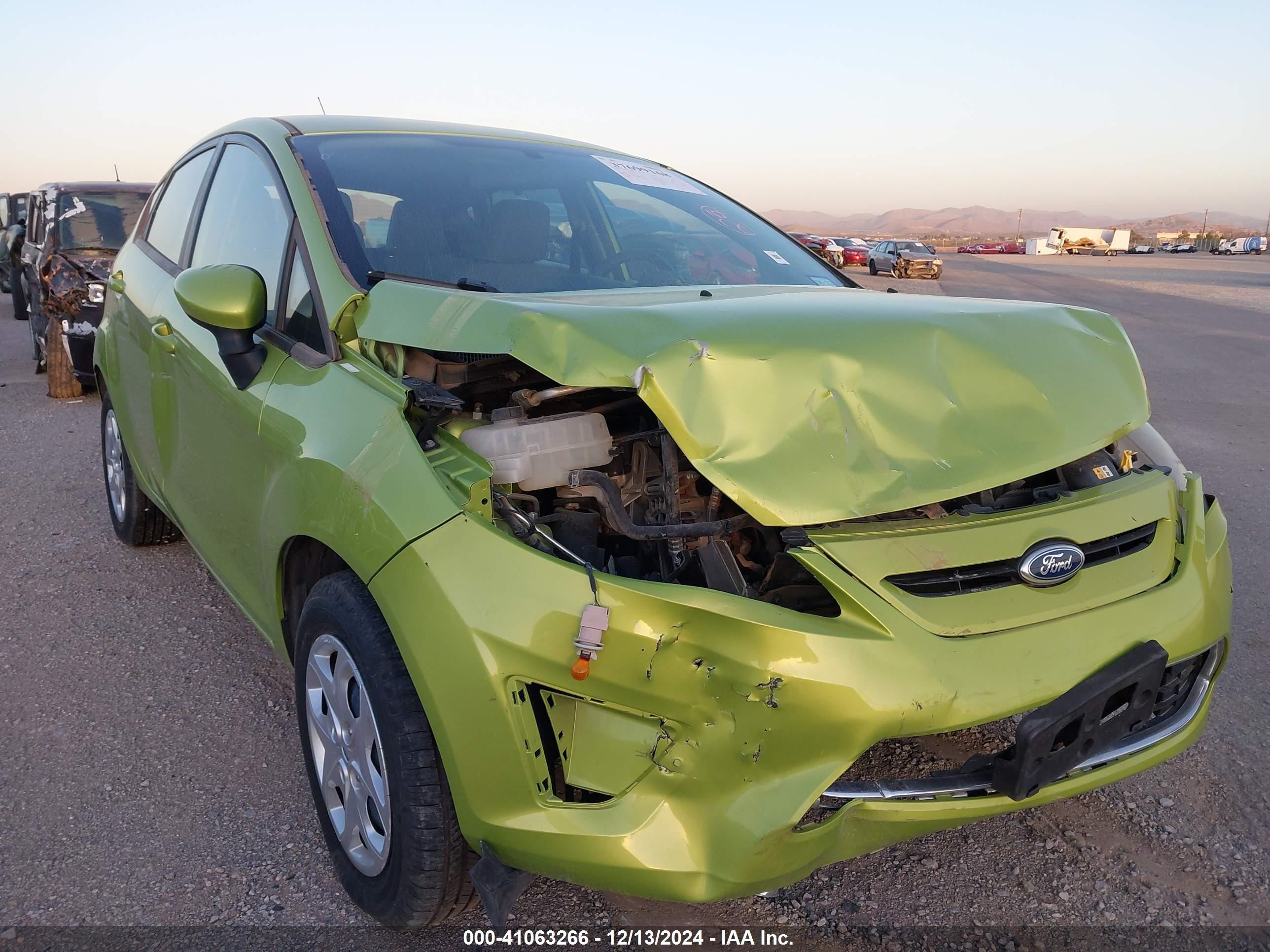 2012 Ford Fiesta Se Green vin: 3FADP4EJ4CM153610
