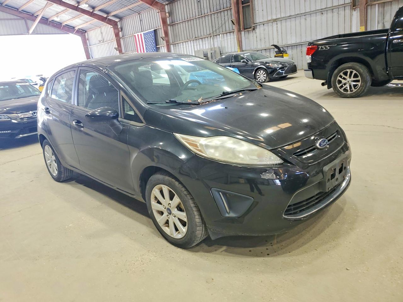 2012 Ford Fiesta Se Black vin: 3FADP4EJ4CM169936