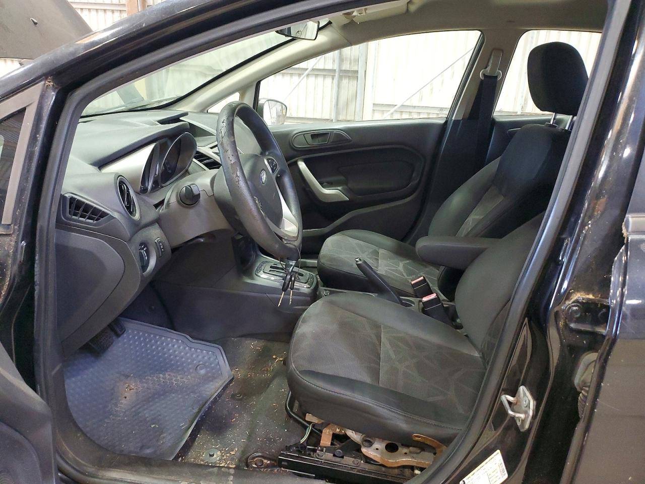 2012 Ford Fiesta Se Black vin: 3FADP4EJ4CM169936