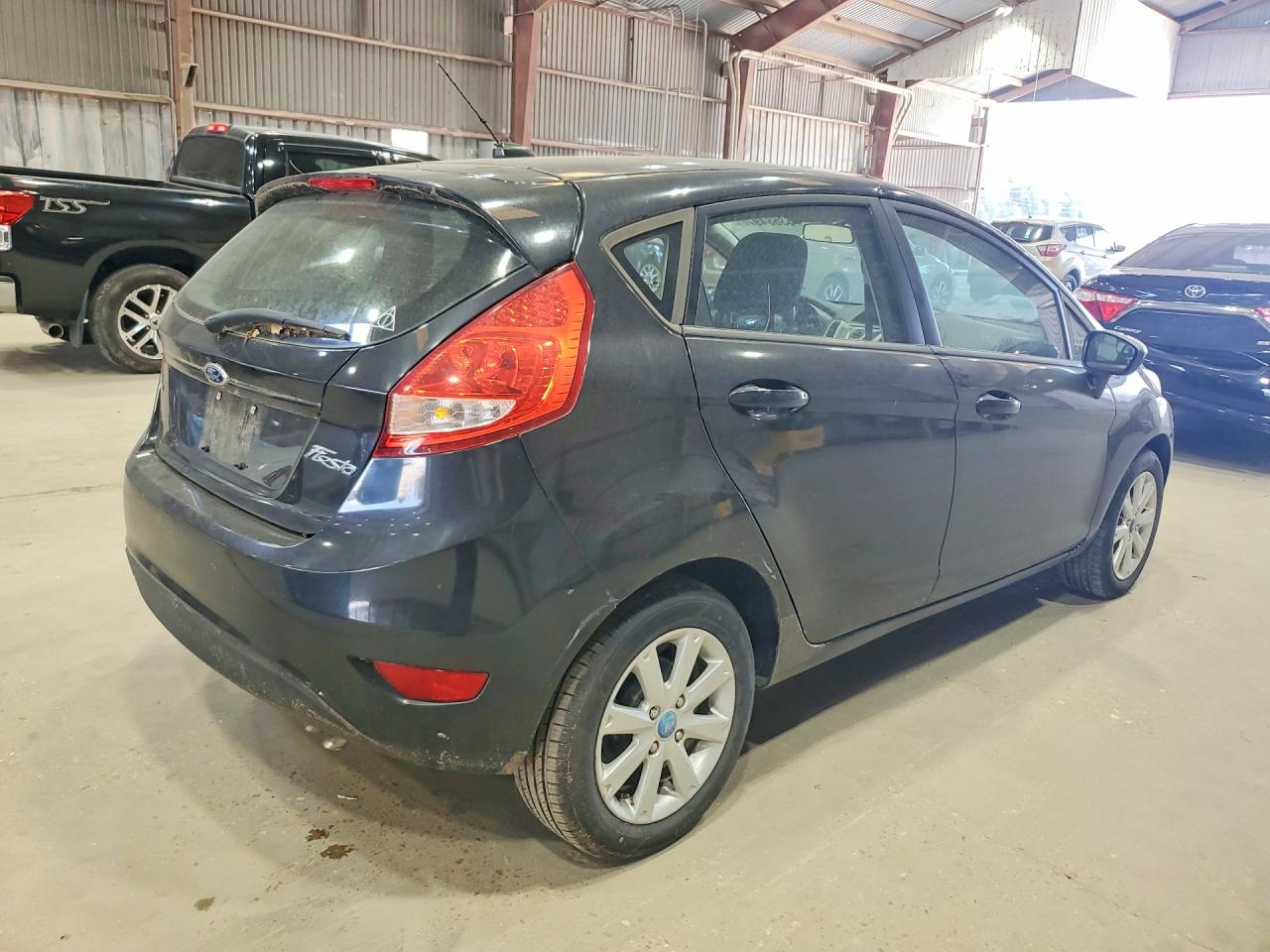 2012 Ford Fiesta Se Black vin: 3FADP4EJ4CM169936
