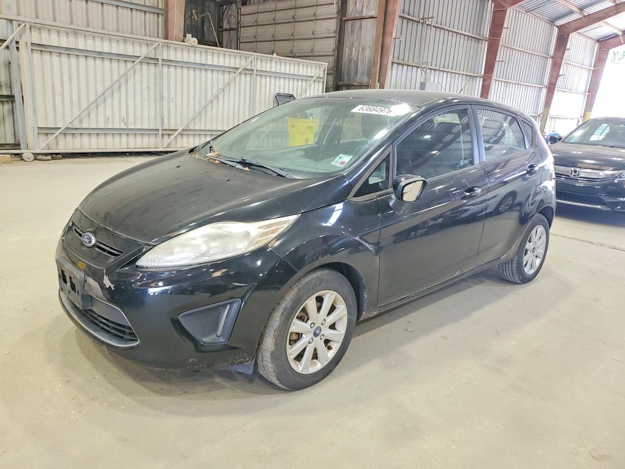 2012 Ford Fiesta Se Black vin: 3FADP4EJ4CM169936