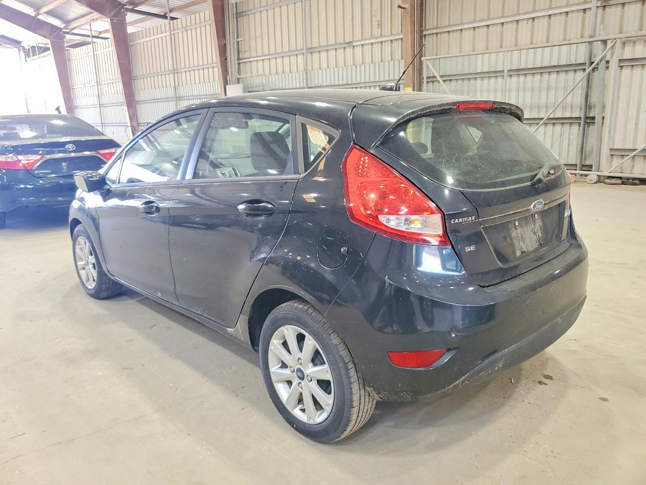 2012 Ford Fiesta Se Black vin: 3FADP4EJ4CM169936
