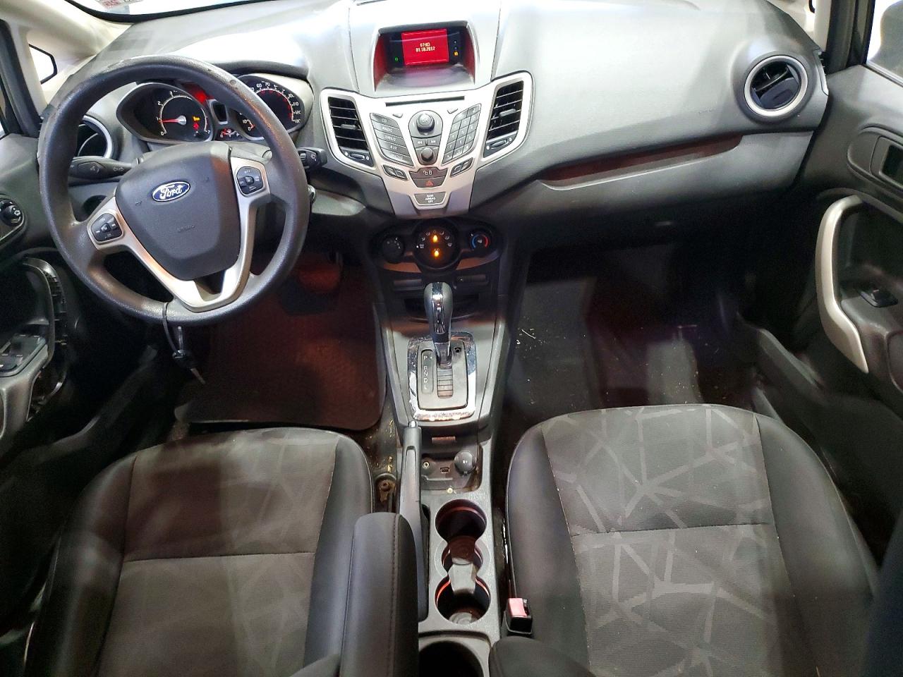 2012 Ford Fiesta Se Black vin: 3FADP4EJ4CM169936