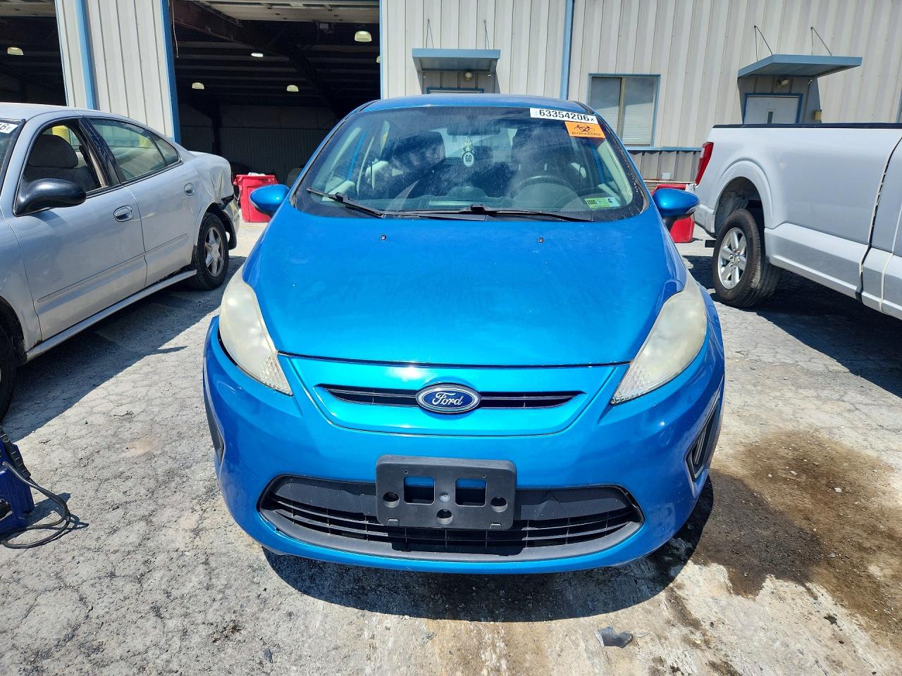 2013 Ford Fiesta Se Blue vin: 3FADP4EJ4DM107406
