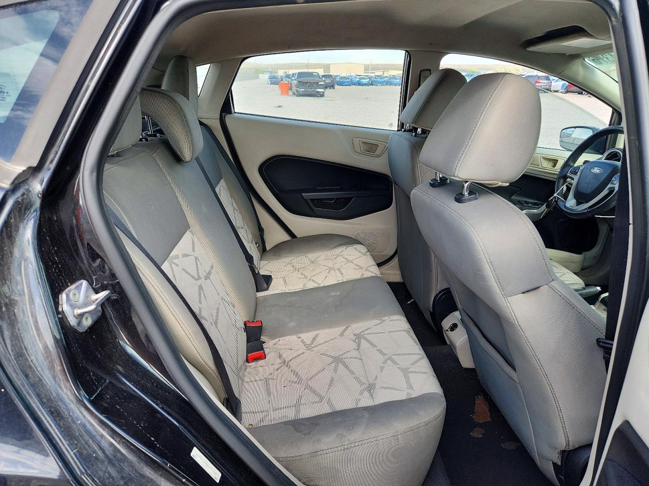 2013 Ford Fiesta Se Black vin: 3FADP4EJ4DM116798