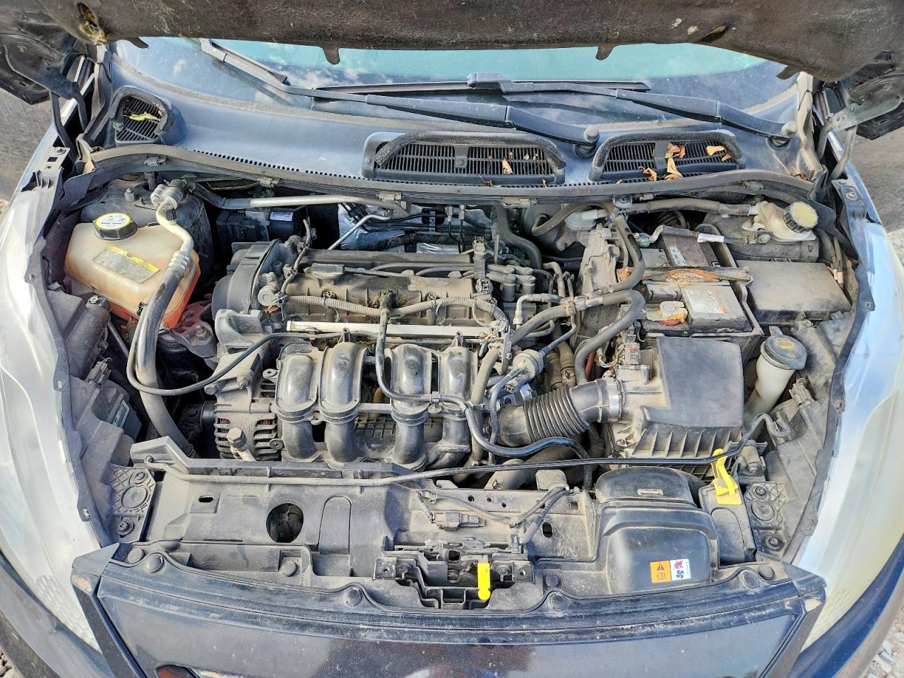 2013 Ford Fiesta Se Black vin: 3FADP4EJ4DM116798