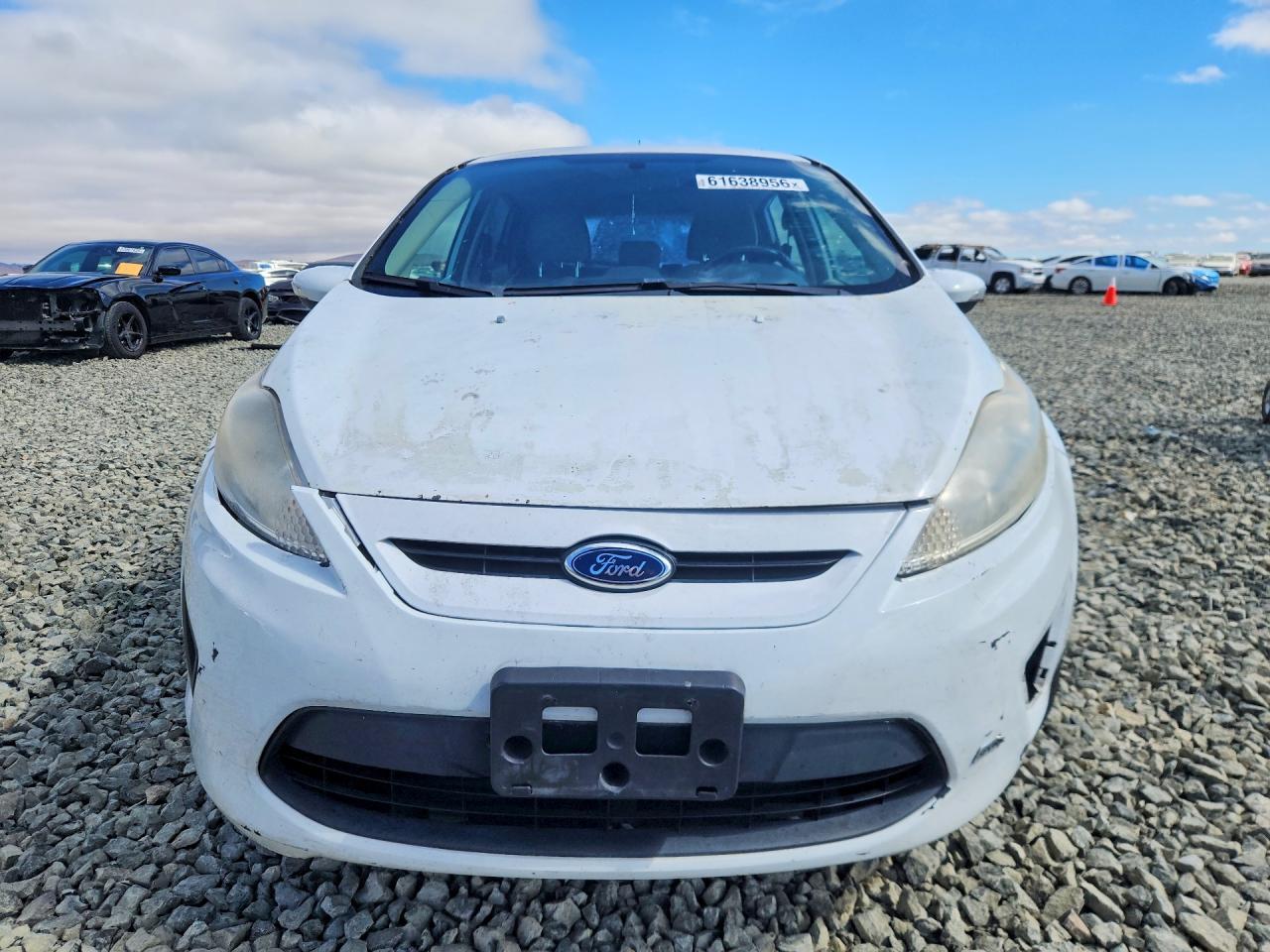 2013 Ford Fiesta Se White vin: 3FADP4EJ4DM159442
