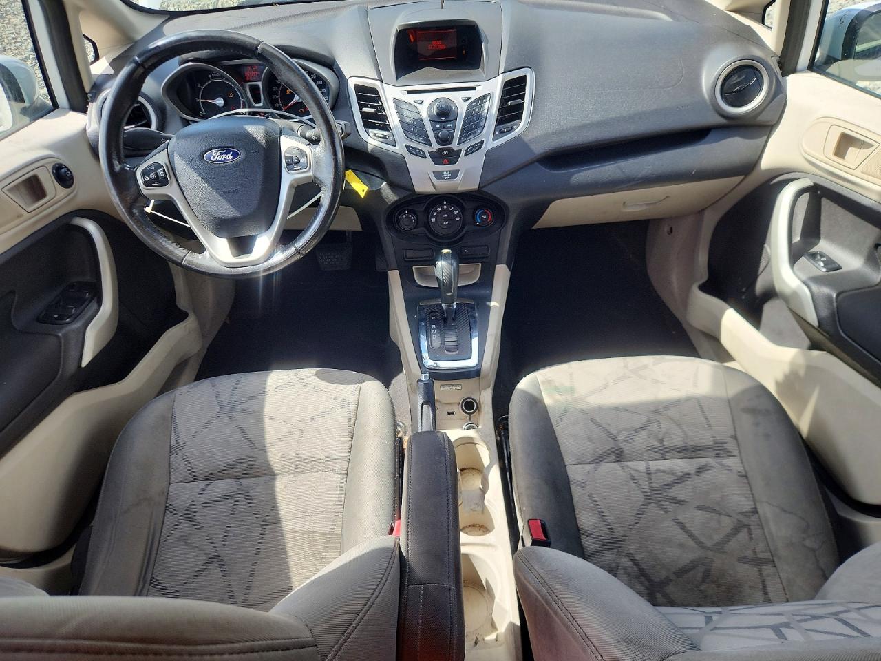 2013 Ford Fiesta Se White vin: 3FADP4EJ4DM159442