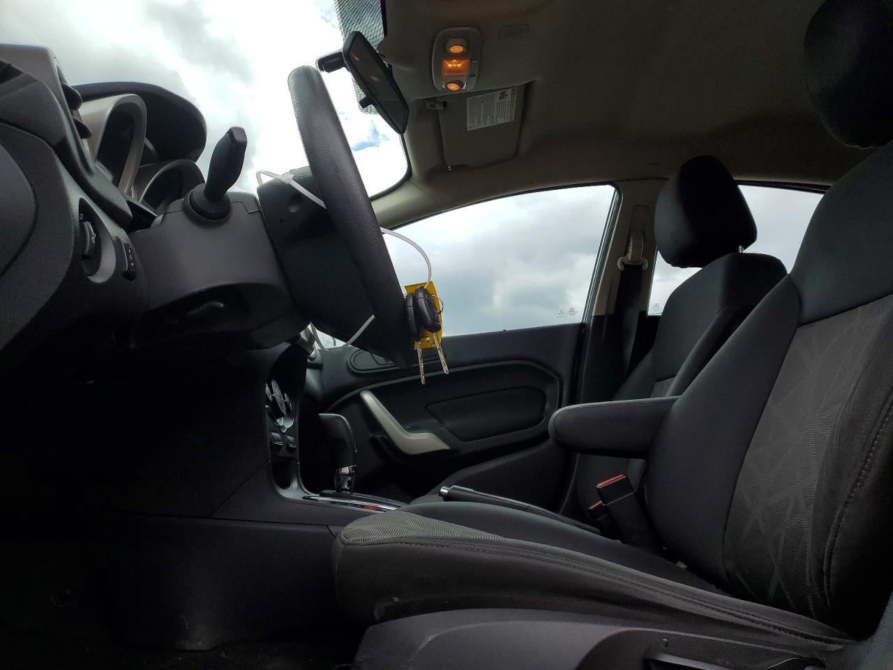 2013 Ford Fiesta Se Black vin: 3FADP4EJ4DM196877