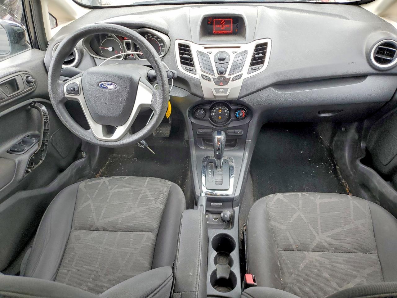 2013 Ford Fiesta Se Black vin: 3FADP4EJ4DM196877