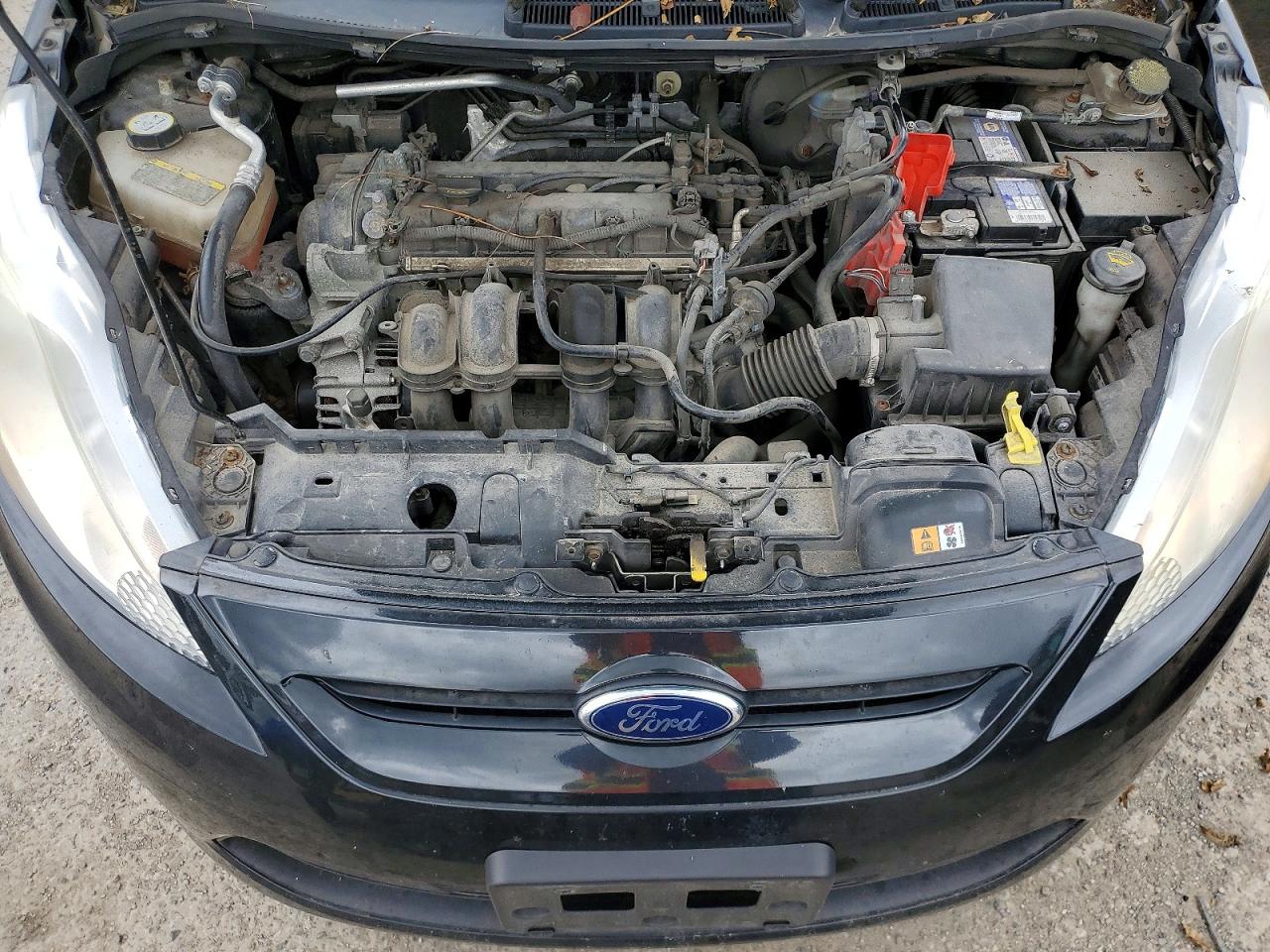 2013 Ford Fiesta Se Black vin: 3FADP4EJ4DM196877