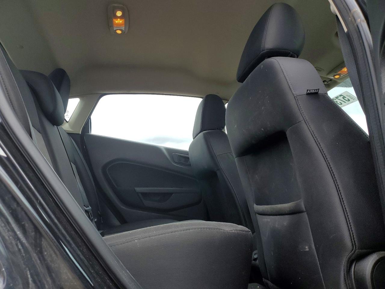 2013 Ford Fiesta Se Black vin: 3FADP4EJ4DM196877