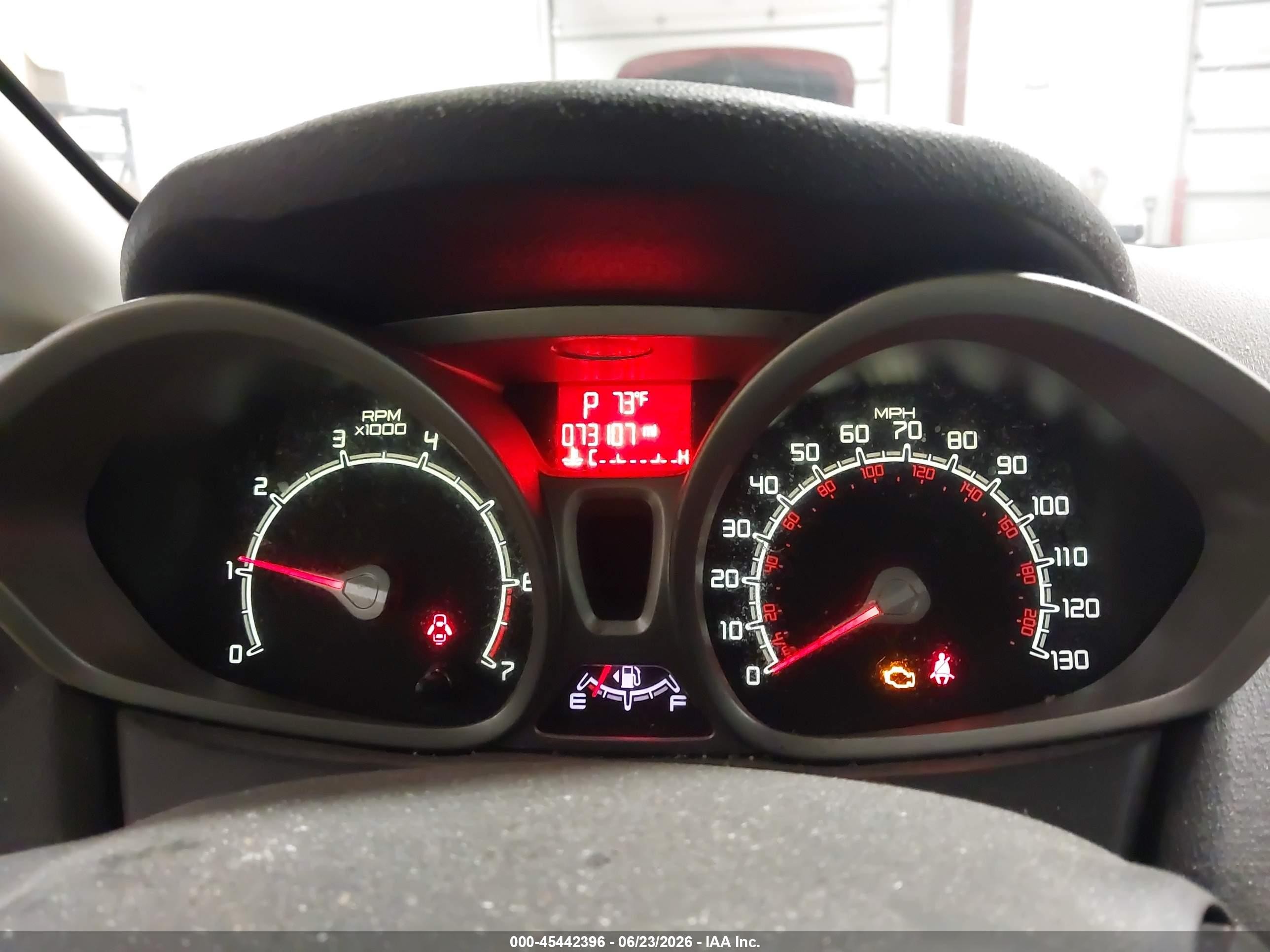 2013 Ford Fiesta Se Зеленый vin: 3FADP4EJ4DM220207
