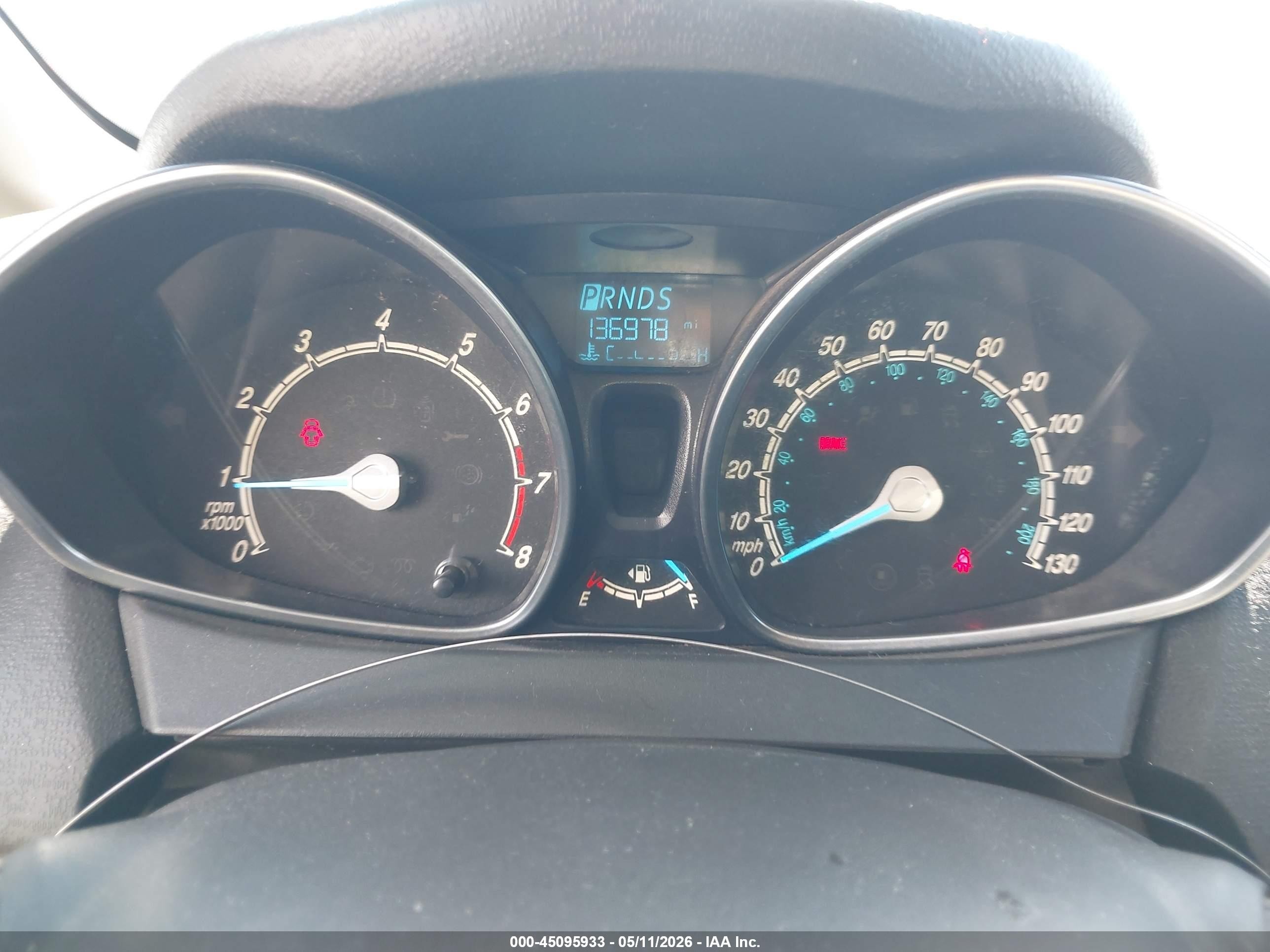 2014 Ford Fiesta Se Silver vin: 3FADP4EJ4EM118181